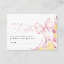 Mama's Main Squeeze Diaper Raffle Card