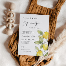 Mama's Main Squeeze in on the Way Baby Shower