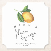 Mama's main squeeze Lemon baby shower