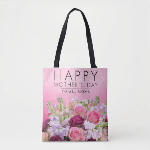 Mama's Market Blooms: Happy Mother's Day Tote Bag