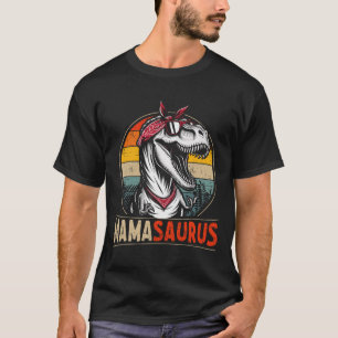 Mamasaurus Dinosaur Mom For Mothers Day Christmas  T-Shirt