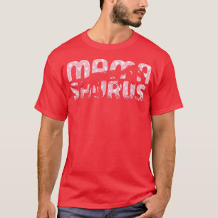 Mamasaurus Dinosaur Skeleton Pink Heart Mama Sauru T-Shirt