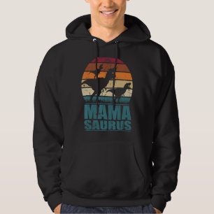 Mamasaurus Rex Dinosaur Dino Twins Rex Mama Saurus Hoodie