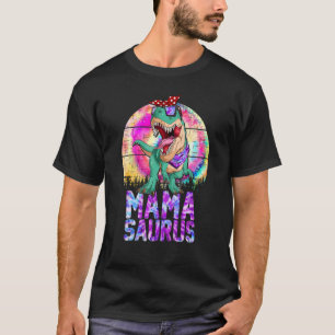 Mamasaurus Rex Dinosaur  Mama Saurus Family Matchi T-Shirt