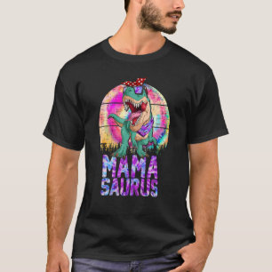 Mamasaurus Rex Dinosaur Mama Saurus Family Matchi T-Shirt