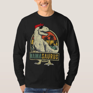 Mamasaurus Rex Dinosaur Mama Saurus Family Matchin T-Shirt