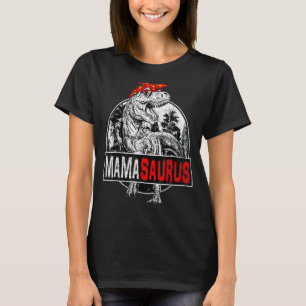 Mamasaurus Rex Dinosaur Mama Saurus Family Matchin T-Shirt