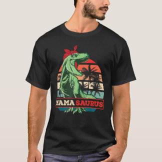 MAMASAURUS Rex Dinosaur  MAMA SAURUS Family Mother T-Shirt