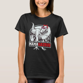 Mamasaurus Rex Dinosaur Mama Saurus Family T-Shirt