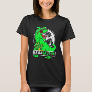 Mamasaurus rex Dinosaur Mommy Saurus St Patricks D T-Shirt