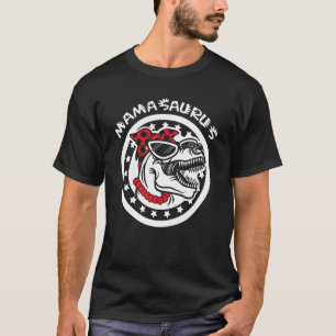 Mamasaurus T Rex Dinosaur For Mother Mama Mom T-Shirt