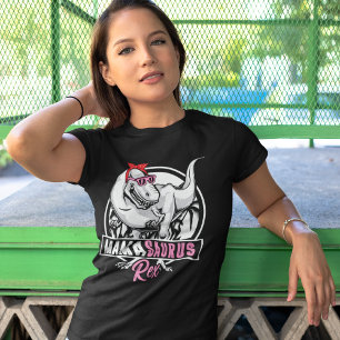 Mamasaurus T Rex Dinosaur Mama T-Shirt