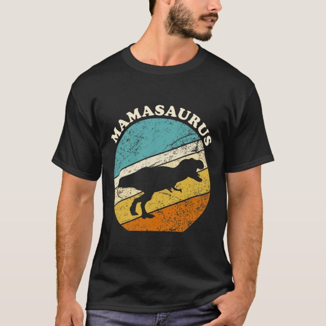 Mamasaurus Vintage T- T-Shirt (Front)