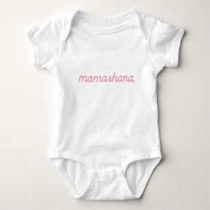 Mamashana Yiddish Baby Bodysuit
