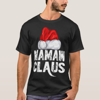 Mamaw Claus Christmas Family Matching Pajama Santa T-Shirt