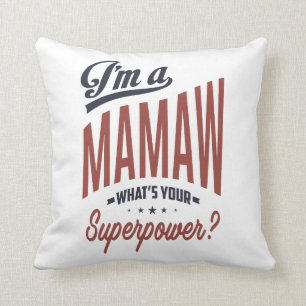 Mamaw Throw Pillow