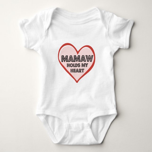 Mamaw Tshirt for Toddler (Front)