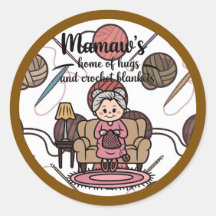Mamaw's home sticker