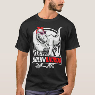 Mamawsaurus Dinosaur Family Matching Women T-Shirt