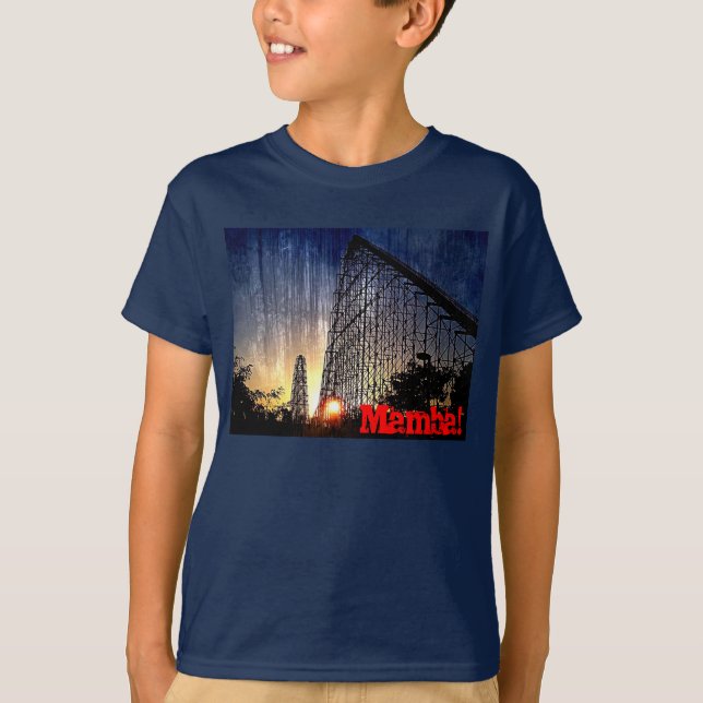 Mamba Rollercoaster World's of Fun Kansas City T-Shirt (Front)