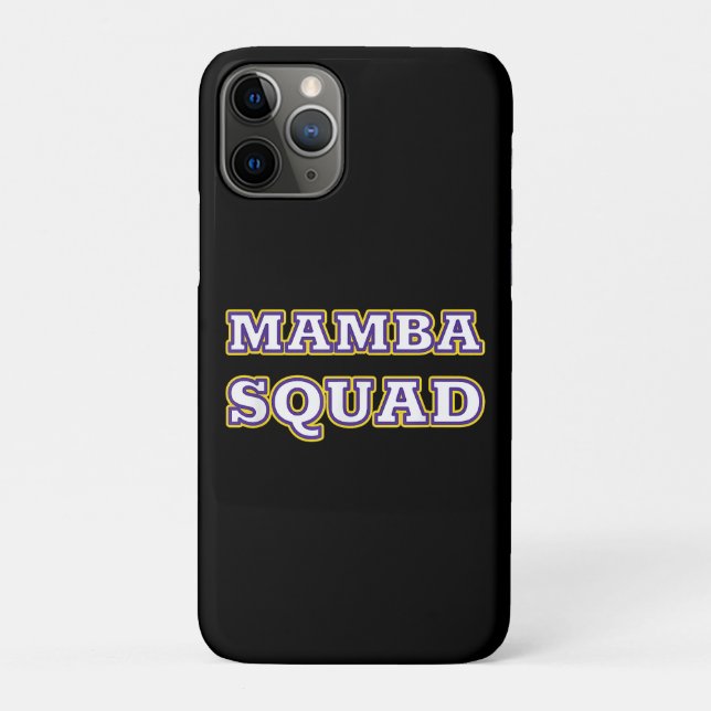 Mamba Squad funny Clothing for Snake Lover Case-Mate iPhone Case (Back)