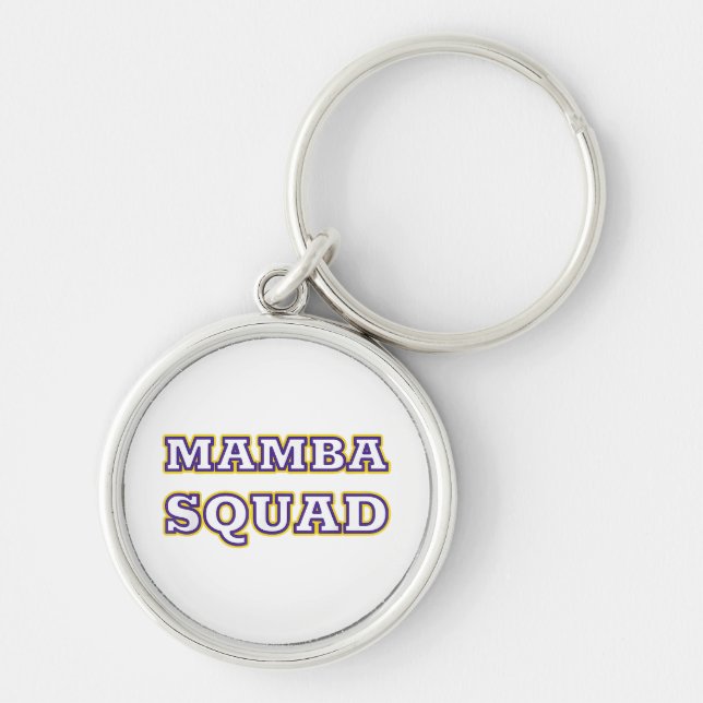 Mamba Squad funny Clothing for Snake Lover Keychain (Front)