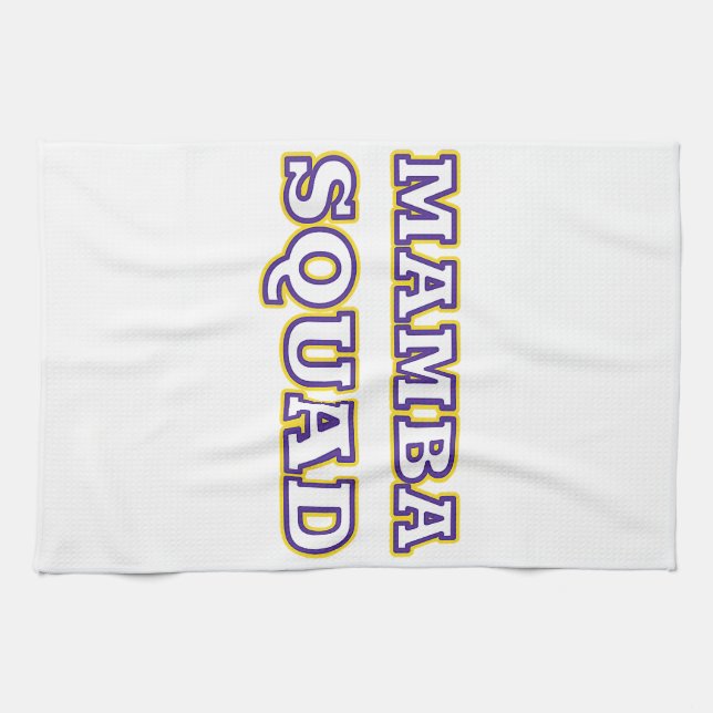 Mamba Squad funny Clothing for Snake Lover Kitchen Towel (Horizontal)