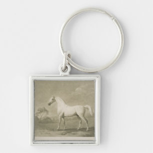 Mambrino, after George Stubbs, 1788 (mezzotint) Keychain