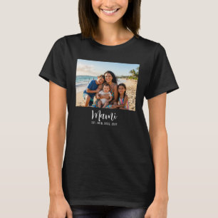 Mami Established Script Photo T-Shirt