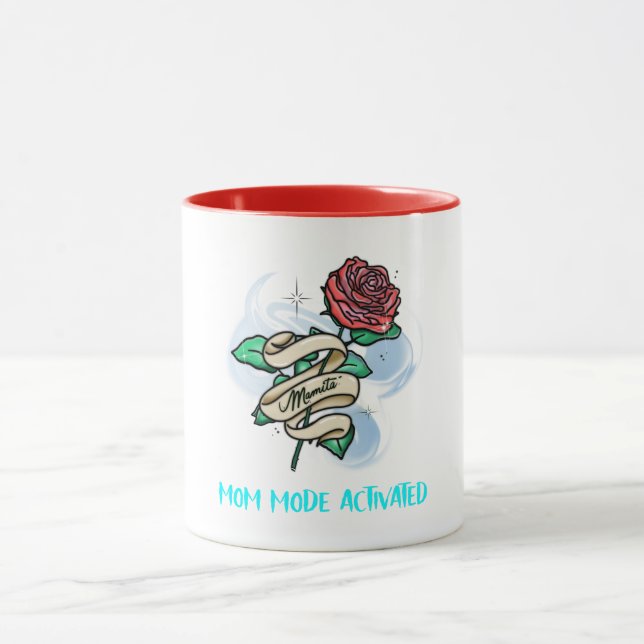 Mamita Mom Mode Activated Working Mom Mug (Center)