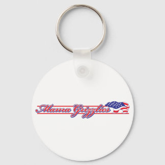 Mamma-Grizzly.Script-eps Keychain