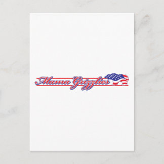 Mamma-Grizzly.Script-eps Postcard