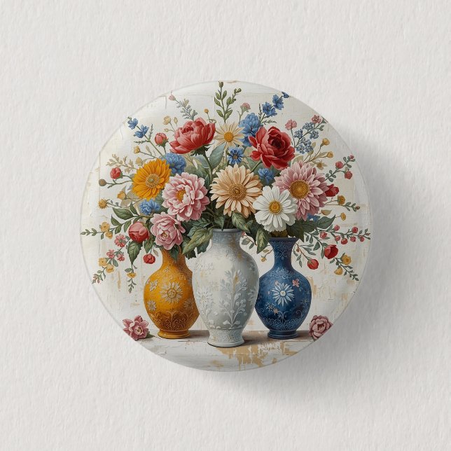 Mamma Mia! - Nonna Mia!  1 Inch Round Button (Front)