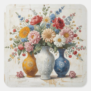 Mamma Mia! - Nonna Mia!  Square Sticker