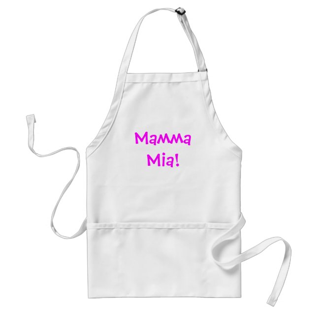 Mamma Mia! Standard Apron (Front)