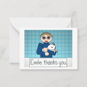 Mammalian Nurturable Thank You Card