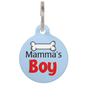 Mamma's Boy Pet ID Tag