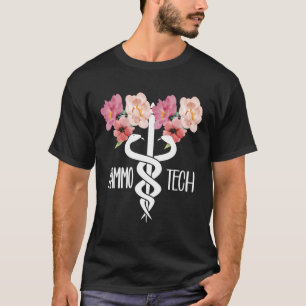 Mammo Tech Caduceus Mammography Technologist T-Shirt
