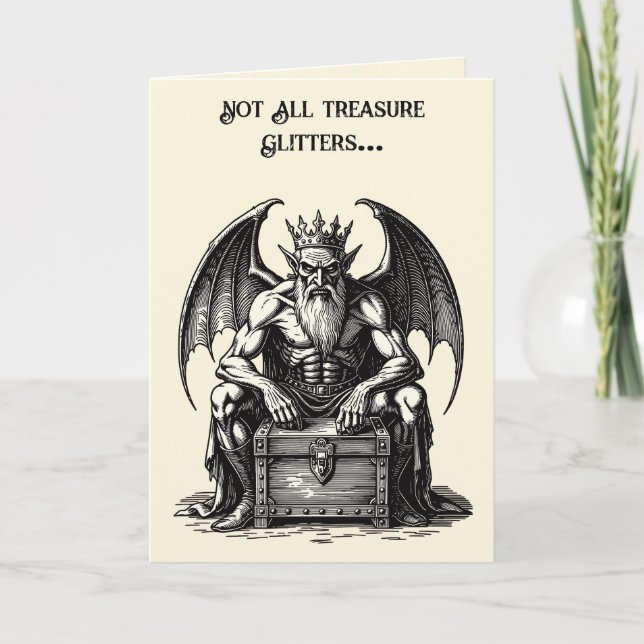 Mammon Demon Riches of Ruin Card (Front)