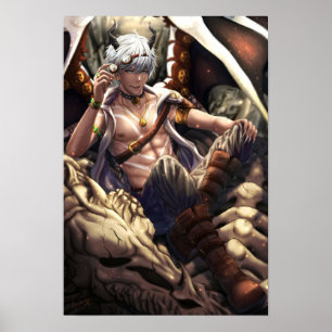 Mammon obey me  poster