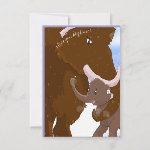 Mammoth Card for Mother's Day