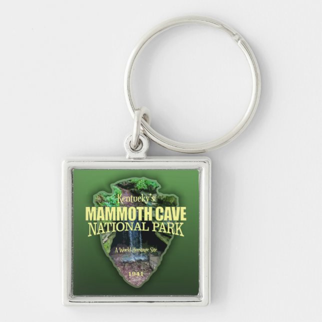 Mammoth Cave (arrowhead) Keychain (Front)