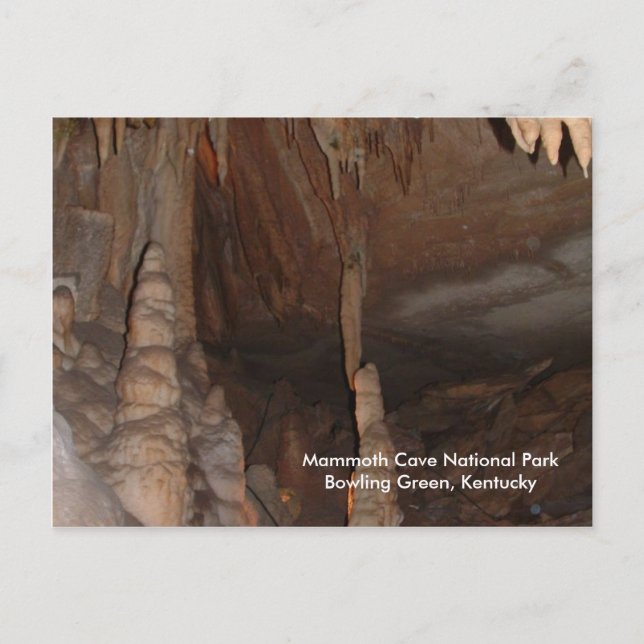 Mammoth Cave KY & Caesars Palace IN Postcard (Front)