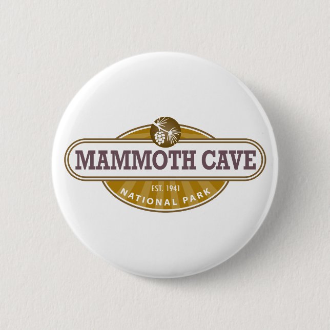 Mammoth Cave National Park 2 Inch Round Button (Front)