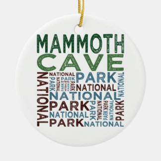 Mammoth Cave National Park Ceramic Ornament