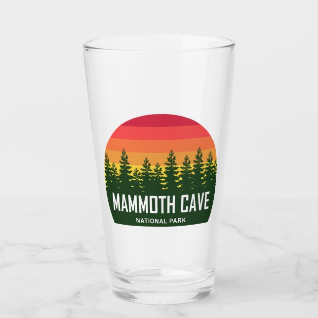 Mammoth Cave National Park Glass (Front)