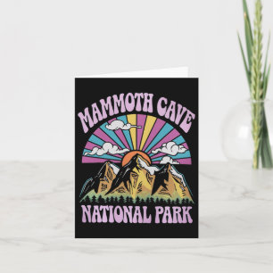 Mammoth Cave National Park Kentucky Nature Hiking  Card