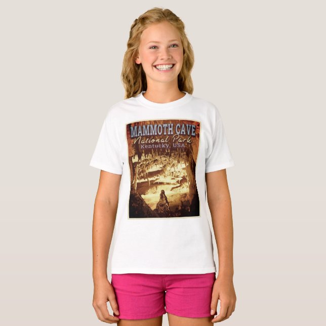 MAMMOTH CAVE NATIONAL PARK - KENTUCKY USA T-Shirt (Front Full)