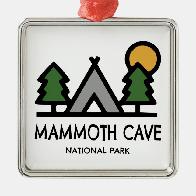 Mammoth Cave National Park Metal Ornament (Front)