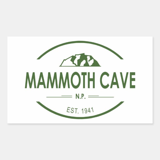 Mammoth Cave National Park Sticker (Front)
